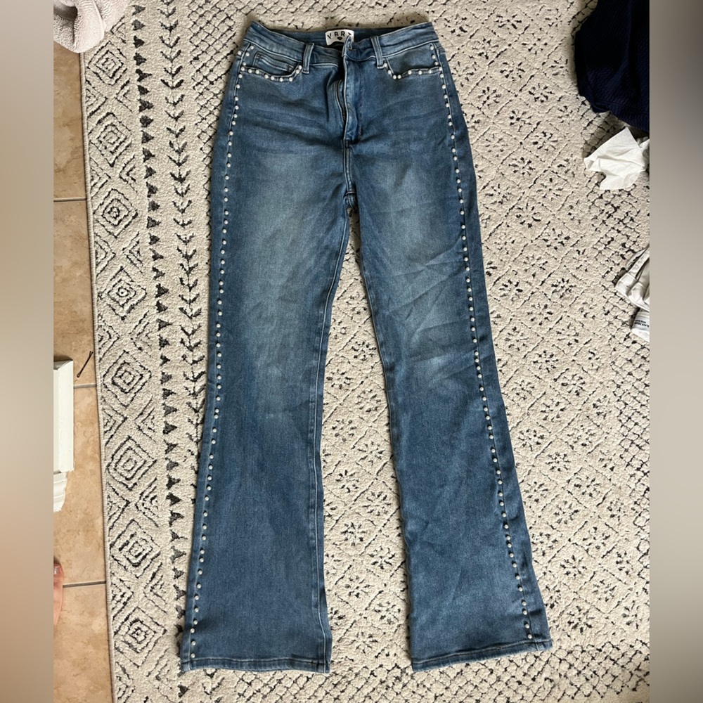 VBRT Pearl High Rise Wide Leg Denim - Picture 4 of 7